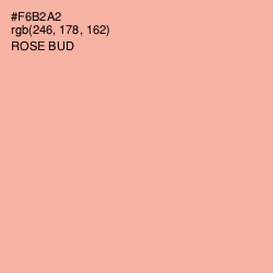#F6B2A2 - Rose Bud Color Image